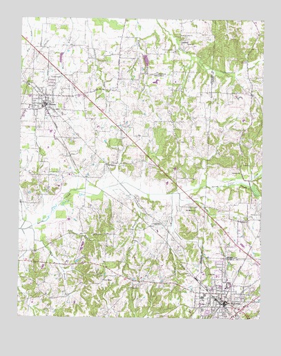 McKenzie, TN USGS Topographic Map