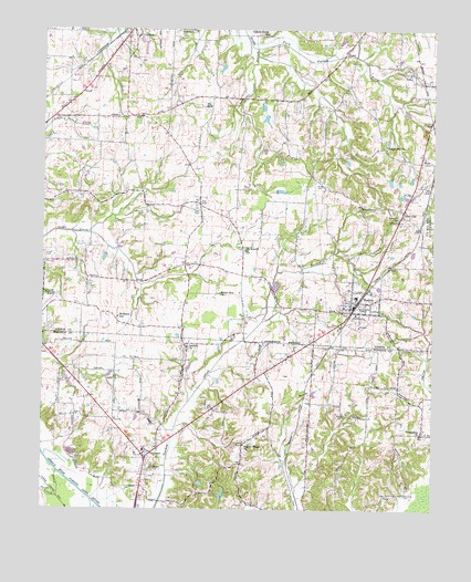 Medina, TN USGS Topographic Map