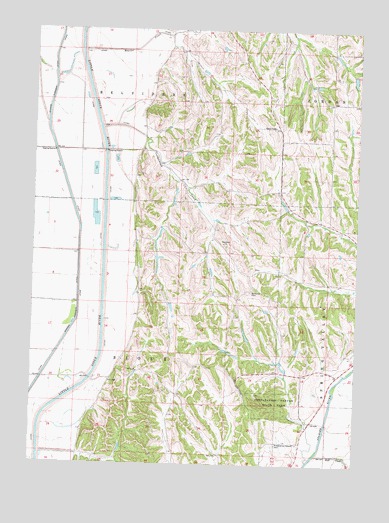 Moorhead NW, IA USGS Topographic Map