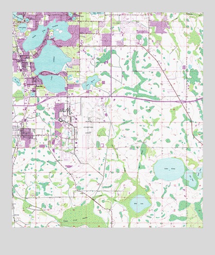 Pine Castle, FL USGS Topographic Map