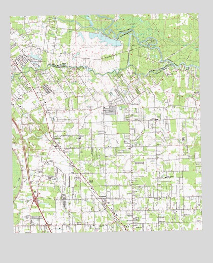Prairieville, LA USGS Topographic Map
