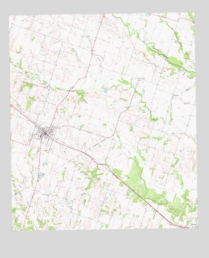 Rogers, TX USGS Topographic Map