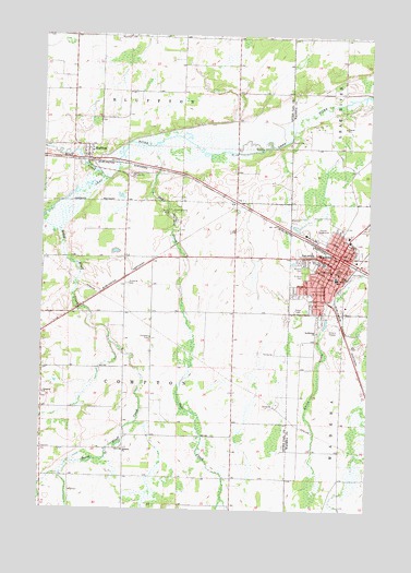 Wadena, MN USGS Topographic Map