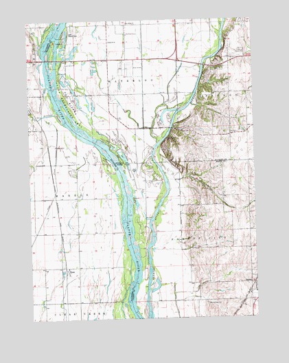 Wann, NE USGS Topographic Map