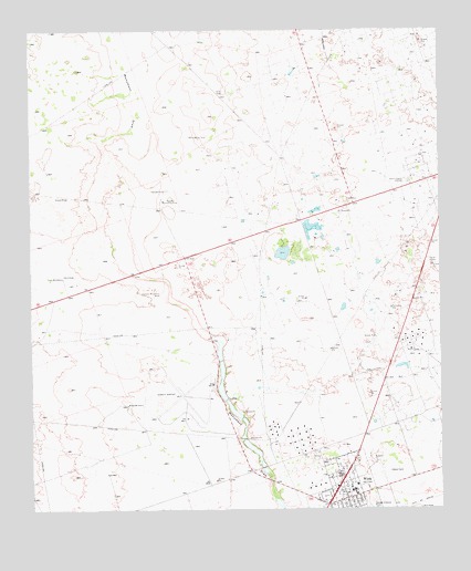 Wink North, TX USGS Topographic Map