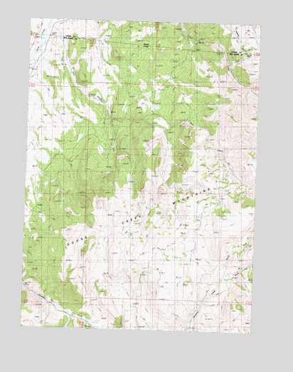 Pole Creek, UT USGS Topographic Map