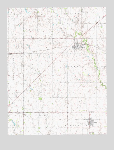 Holyrood, KS USGS Topographic Map