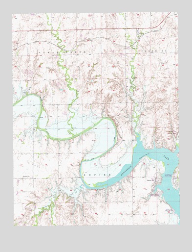 Carneiro, KS USGS Topographic Map