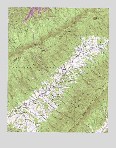 Carter, TN USGS Topographic Map