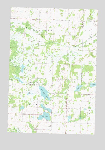 Eagle Bend NW, MN USGS Topographic Map