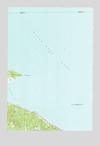 Onamia NW, MN USGS Topographic Map
