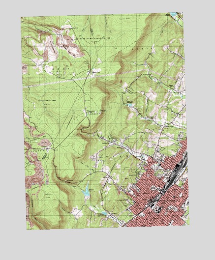 Altoona, PA USGS Topographic Map