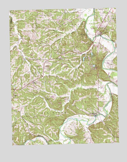 Cedar Hill, MO USGS Topographic Map