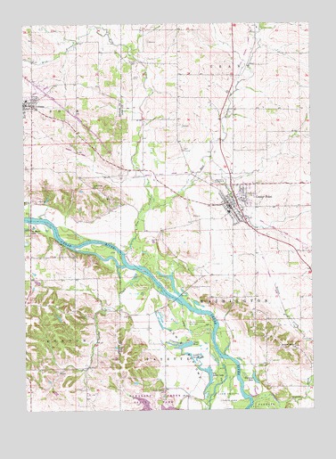 Center Point, IA USGS Topographic Map