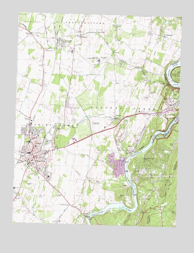 Charles Town, WV USGS Topographic Map