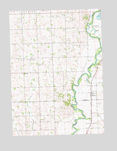 Chatsworth, IA USGS Topographic Map