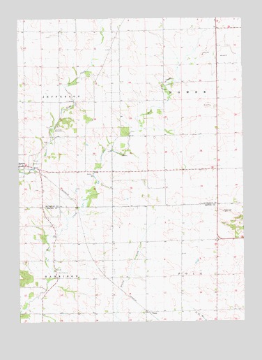 Cheney, IA USGS Topographic Map
