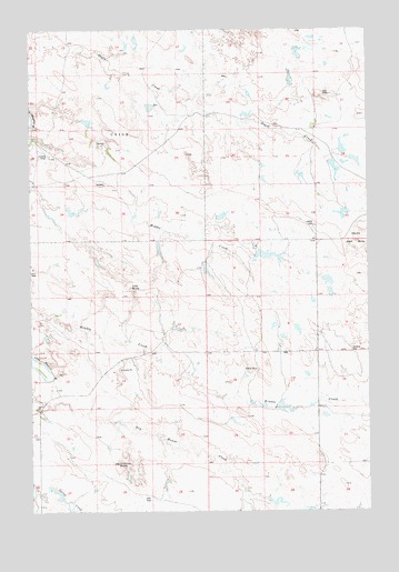 Chimney Butte, SD USGS Topographic Map