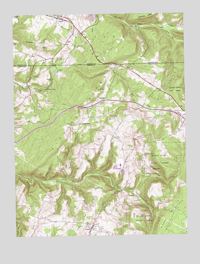 Accident, MD USGS Topographic Map
