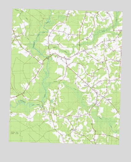 Chinquapin, NC USGS Topographic Map