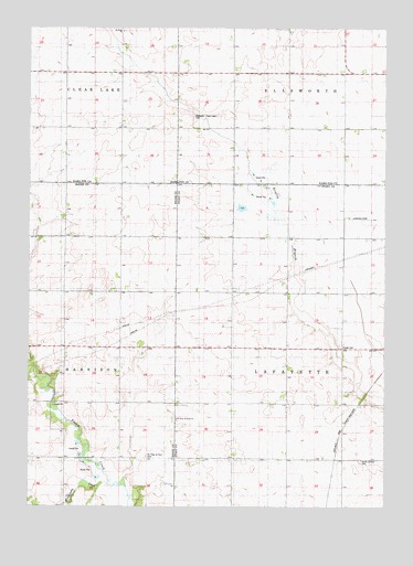 Ames NW, IA USGS Topographic Map