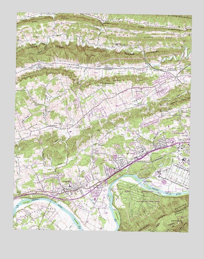 Church Hill, TN USGS Topographic Map