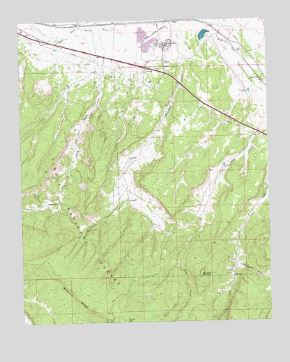 Ciniza, NM USGS Topographic Map