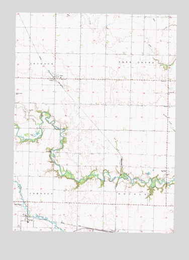 Clare, IA USGS Topographic Map