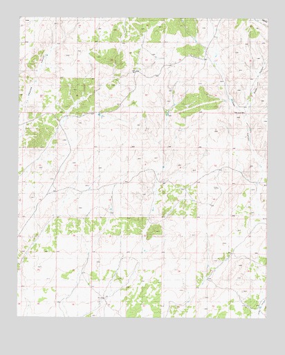 Claunch SE, NM USGS Topographic Map