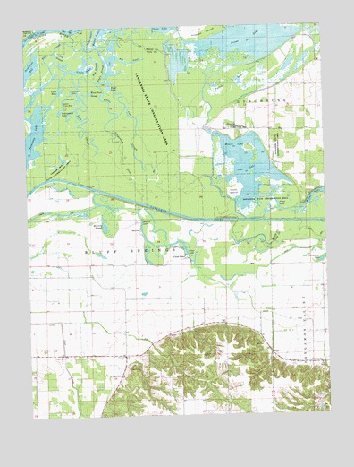 Clear Lake, IL USGS Topographic Map
