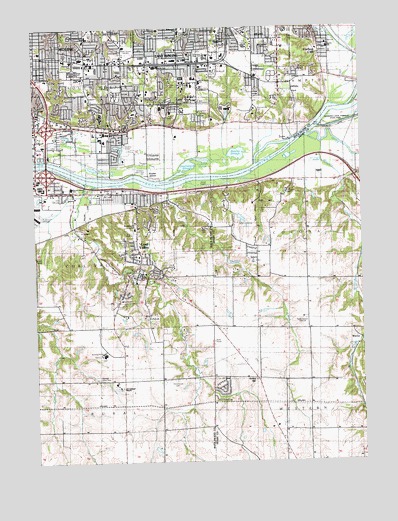 Coal Valley, IL USGS Topographic Map