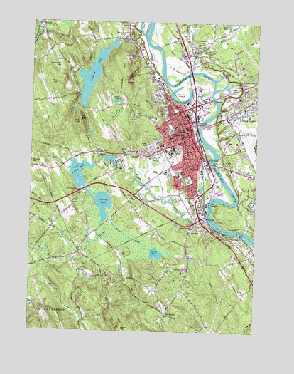 Concord, NH USGS Topographic Map