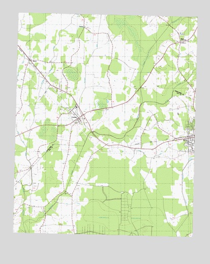 Conetoe, NC USGS Topographic Map