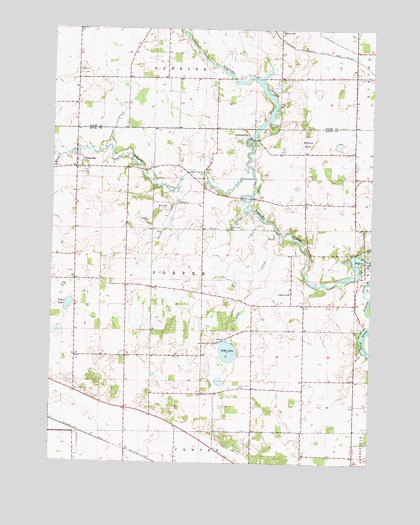 Cooksville, WI USGS Topographic Map