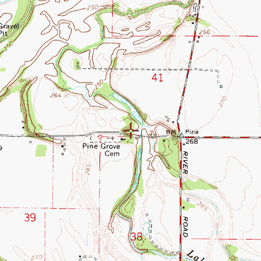 Topographic Map of Johnston Slough, OR