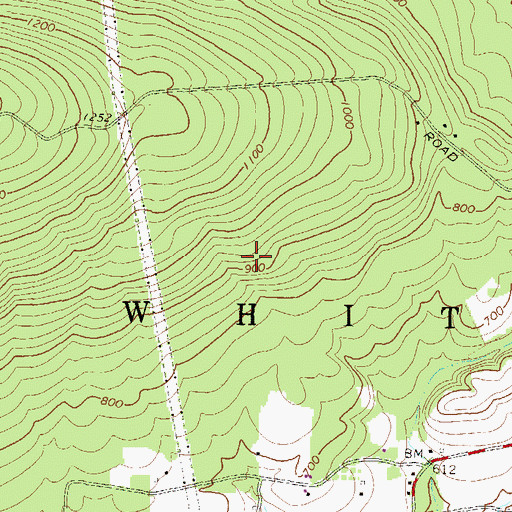 Topographic Map of Township of White Deer, PA