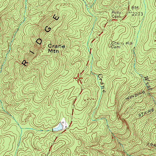 Topographic Map of Rose Bud Picnic Area, SC