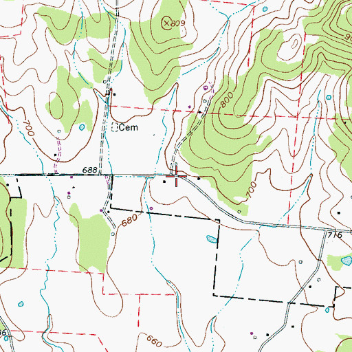 Topographic Map of Oregon (historical), TN