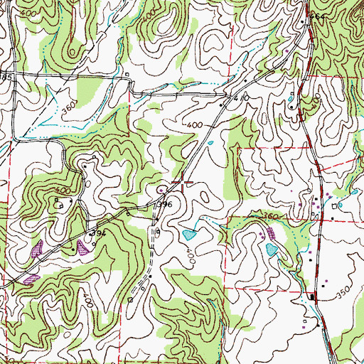 Topographic Map of Holt School (historical), TN