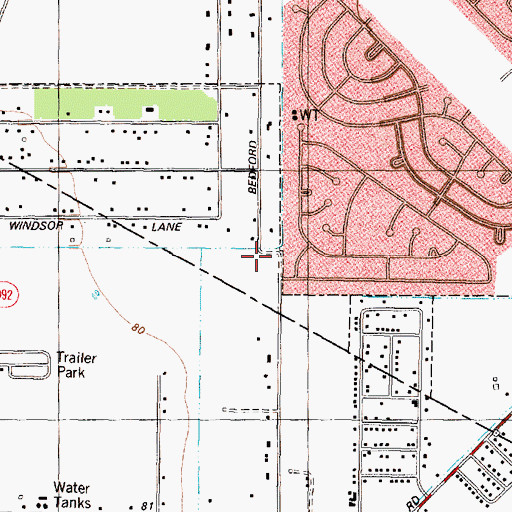 Topographic Map of G H Hart Number 2 Heliport, TX