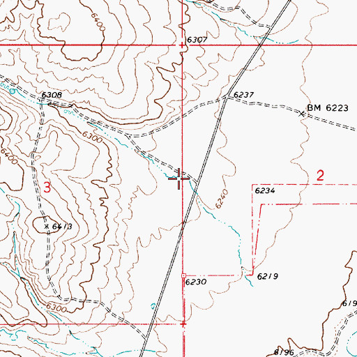 Topographic Map of South Lake Canyon, UT