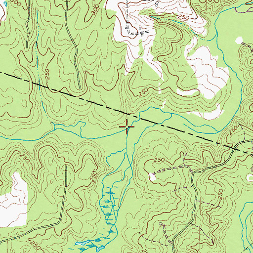 Topographic Map of Little Creek, VA