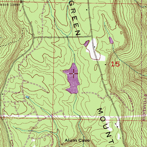 Topographic Map of Madison County Nature Study Center, AL
