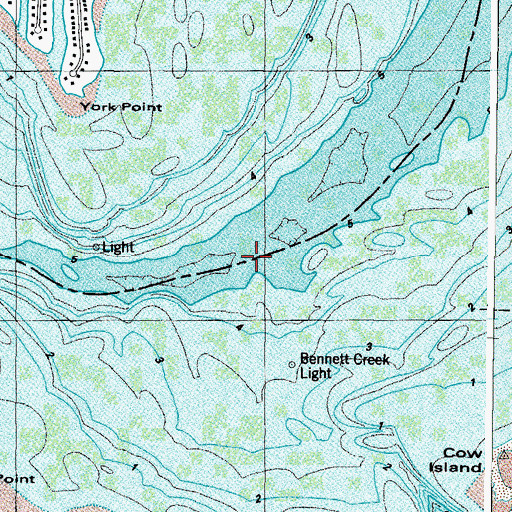 Topographic Map of Poquoson River, VA