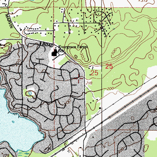 Topographic Map of Kirby Island, WA