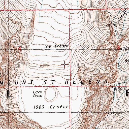 Topographic Map of The Island (historical), WA