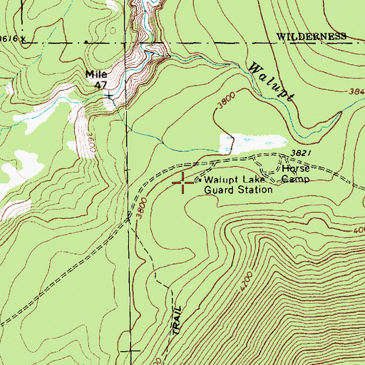 Walupt Lake Guard Station, WA