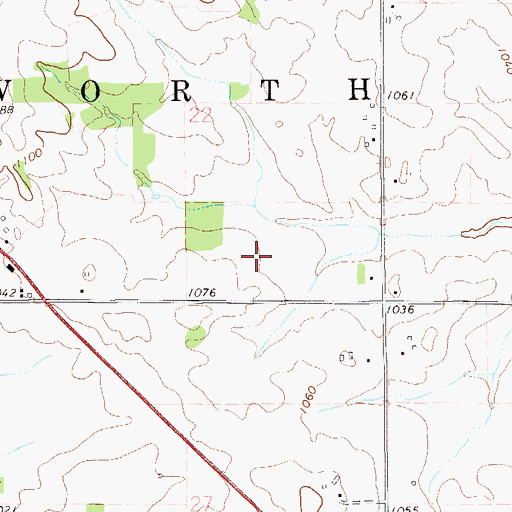 Topographic Map of Pierce County, WI