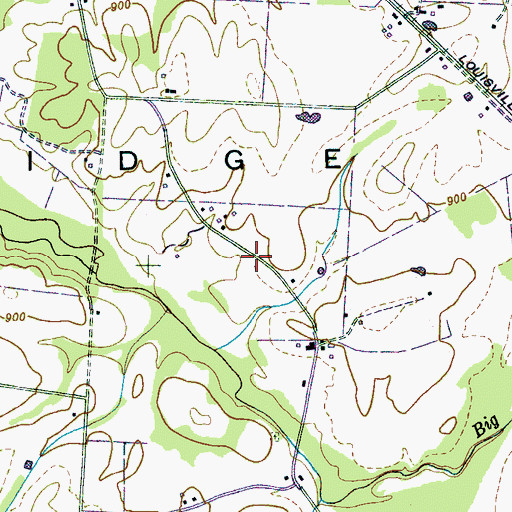 Topographic Map of Flintville Division (historical), TN