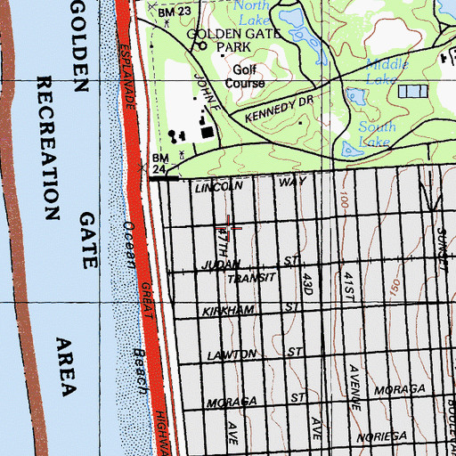 Topographic Map of Rivendell School, CA